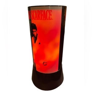 Vintage Rare 1994 Rabbit Tanaka Al Pacino Scarface Rotating Motion Lamp WORKS!‎